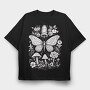 Whimsical Cottagecore Moth, Tricou Oversize Barbati (Unisex)