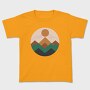 Geometric Retro Mountains, Tricou Copii