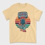 Cassette Robot, Tricou Barbati (Unisex)