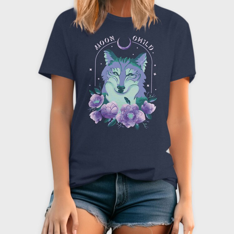 Night Wolf Quote, Tricou Barbati (Unisex)