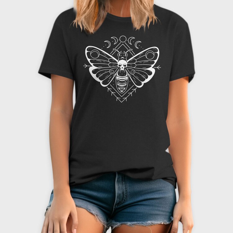 Goth Night Moth Death, Tricou Barbati (Unisex)