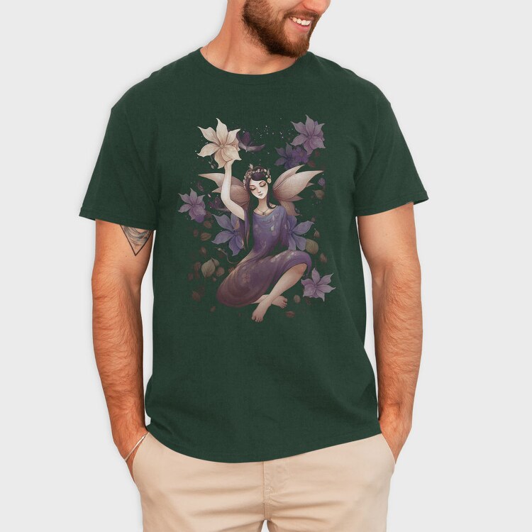 Nightshade Fairy, Tricou Barbati (Unisex)
