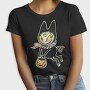 Demon Cat Illustration, Tricou Femei