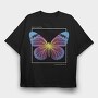 Gradient Butterfly Desire, Tricou Oversize Barbati (Unisex)