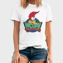Cartoon Retro Woody Woodpecker 3, Tricou Barbati (Unisex)