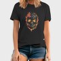 Gothic Skull on Fire, Tricou Barbati (Unisex)