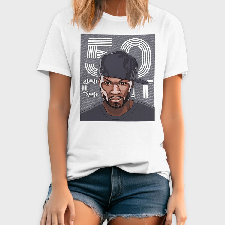 50 Cent, Tricou Barbati (Unisex)