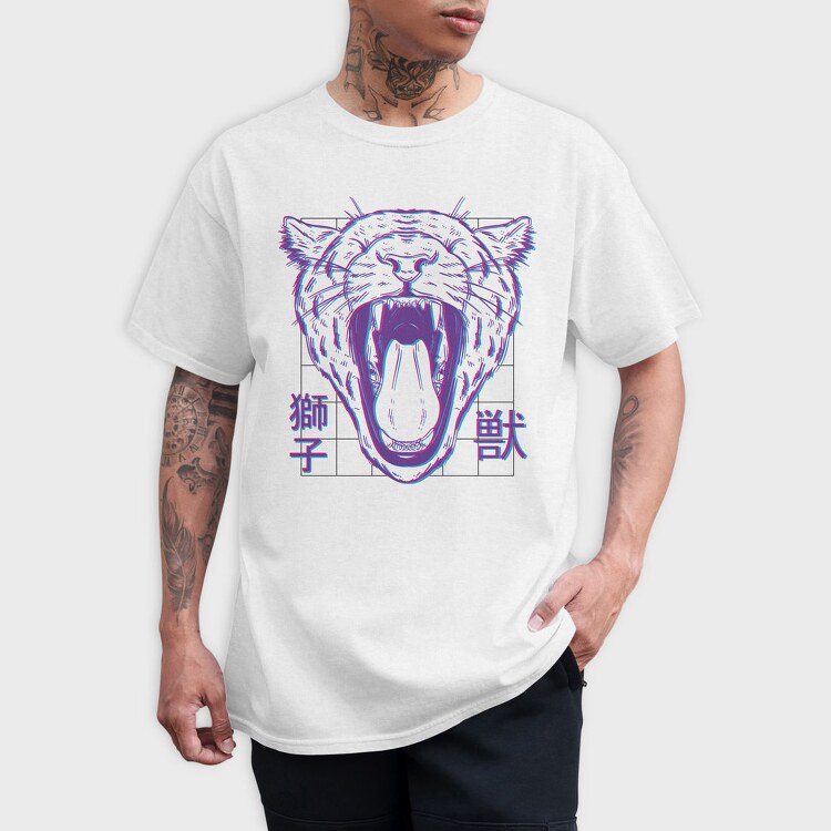 Roaring Lioness Blurred, Tricou Barbati (Unisex)