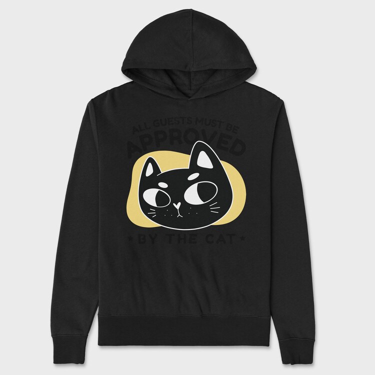 Approved by the Cat, Hanorac Oversize Barbati (Unisex)