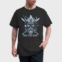 Nordic Skiing Viking God, Tricou Barbati (Unisex)