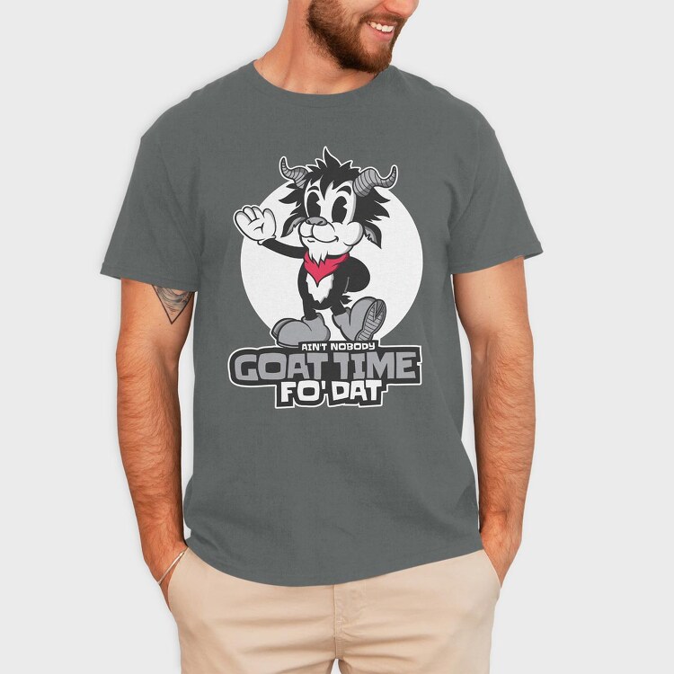 Cartoon Goat, Tricou Barbati (Unisex)