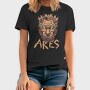 Greek God Ares On Fire Head, Tricou Barbati (Unisex)
