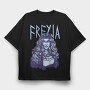 Norse Goddess Freyja, Tricou Oversize Barbati (Unisex)