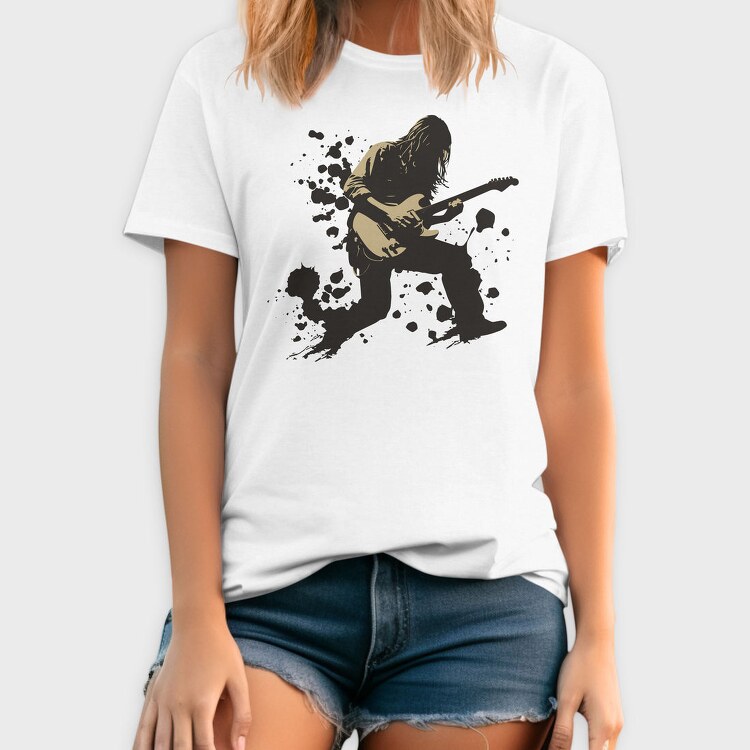 Rockstar Guitarist, Tricou Barbati (Unisex)