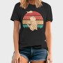 Cat Fishing Retro Sunset, Tricou Barbati (Unisex)