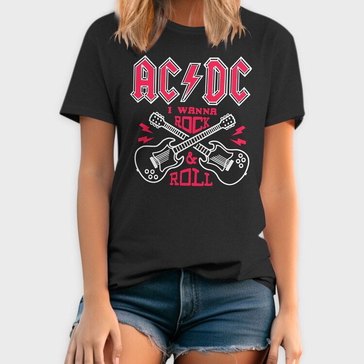 AC DC, Tricou Barbati (Unisex)