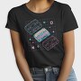 Cassette Tape Music Vaporwave Electronics, Tricou Femei