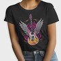 Winged Guitar Rock, Tricou Femei
