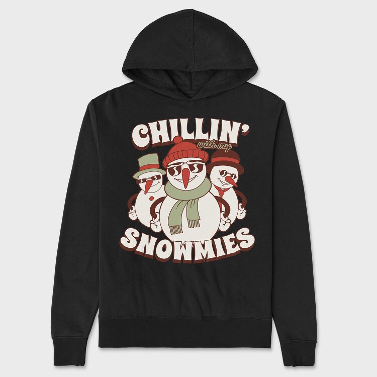 Hanorac Barbati (Unisex), Chillin Snowmies