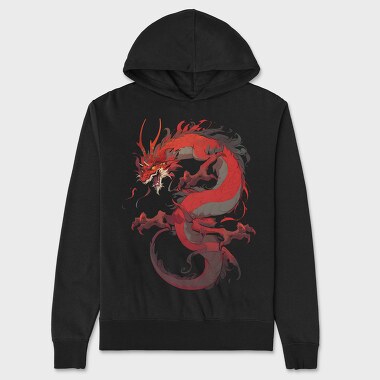 Hanorac Barbati (Unisex), Chinese Dragon