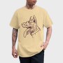 Dobermann Dog, Tricou Barbati (Unisex)