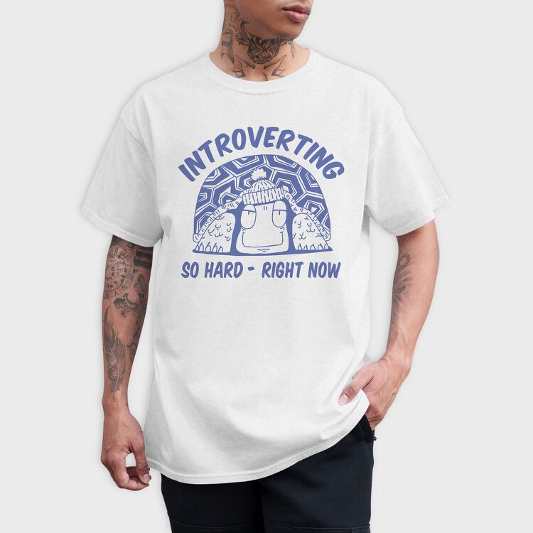 Winter Introverting, Tricou Barbati (Unisex)