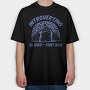 Winter Introverting, Tricou Oversize Barbati (Unisex)