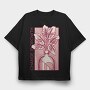 Growth Quote Flower Vase 06, Tricou Oversize Barbati (Unisex)