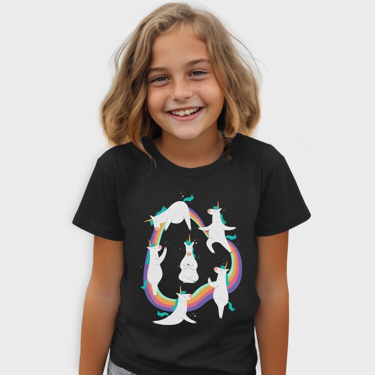 Unicorn Yoga, Tricou Copii