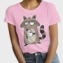 Grumpy Raccoon Coffee, Tricou Femei