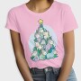 Unicorns Christmas Tree, Tricou Femei