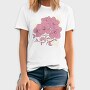 Grunge Triangle Flowers, Tricou Barbati (Unisex)