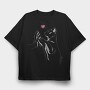 Cat Hand, Tricou Oversize Barbati (Unisex)