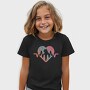 Cat Heartbeat Gradient, Tricou Copii