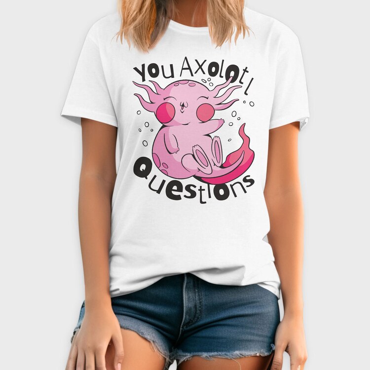 Axolotl Questions, Tricou Barbati (Unisex)