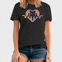 Cat Heartbeat Love, Tricou Barbati (Unisex)