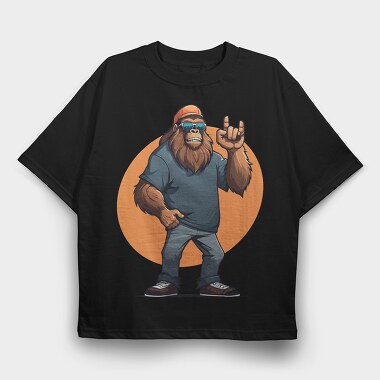 Urban Bigfoot, Tricou Oversize Barbati (Unisex)