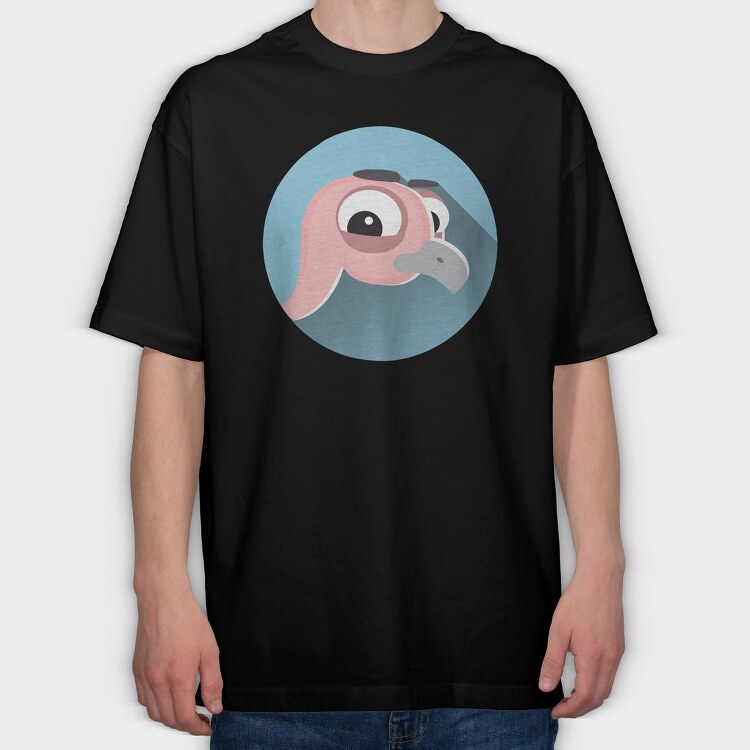 Peacock Eyes, Tricou Oversize Barbati (Unisex)