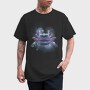 Cosmic Axolotl, Tricou Barbati (Unisex)