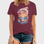Greece Landscape Sunset, Tricou Barbati (Unisex)