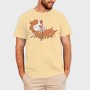 Guinea Pig Flower Spring, Tricou Barbati (Unisex)