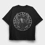 Valkyrie Tribal, Tricou Oversize Barbati (Unisex)