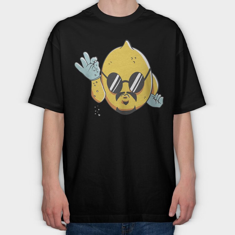 Salt And Lemon Parody, Tricou Oversize Barbati (Unisex)