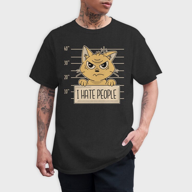 Cat Prison, Tricou Barbati (Unisex)