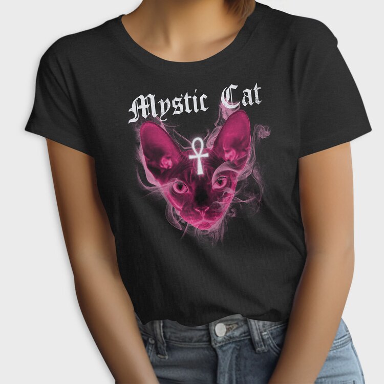 Mystic Sphynx Cat Spirit, Tricou Femei