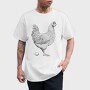 Chicken Egg, Tricou Barbati (Unisex)