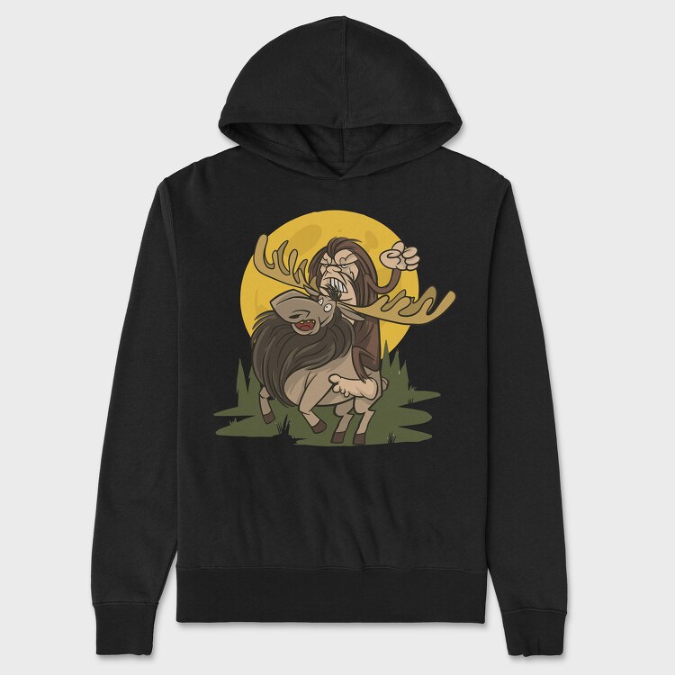 Bigfoot, Hanorac Oversize Barbati (Unisex)