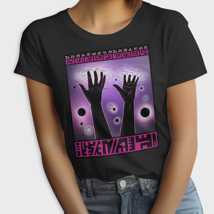 Cosmic Hands Fantasy Beings, Tricou Femei