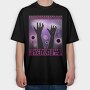 Cosmic Hands Fantasy Beings, Tricou Oversize Barbati (Unisex)