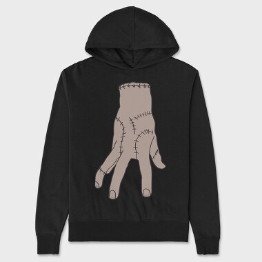 Hand Merlina, Hanorac Oversize Barbati (Unisex)